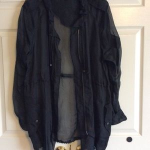 Absolutely beautiful NWOT 100% silk jacket